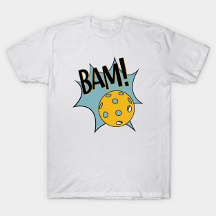 Pickleball Bam Comic Graphic T-Shirt